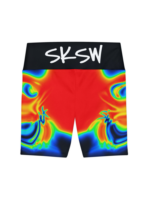 THERMAL LONG BIKER SHORTS