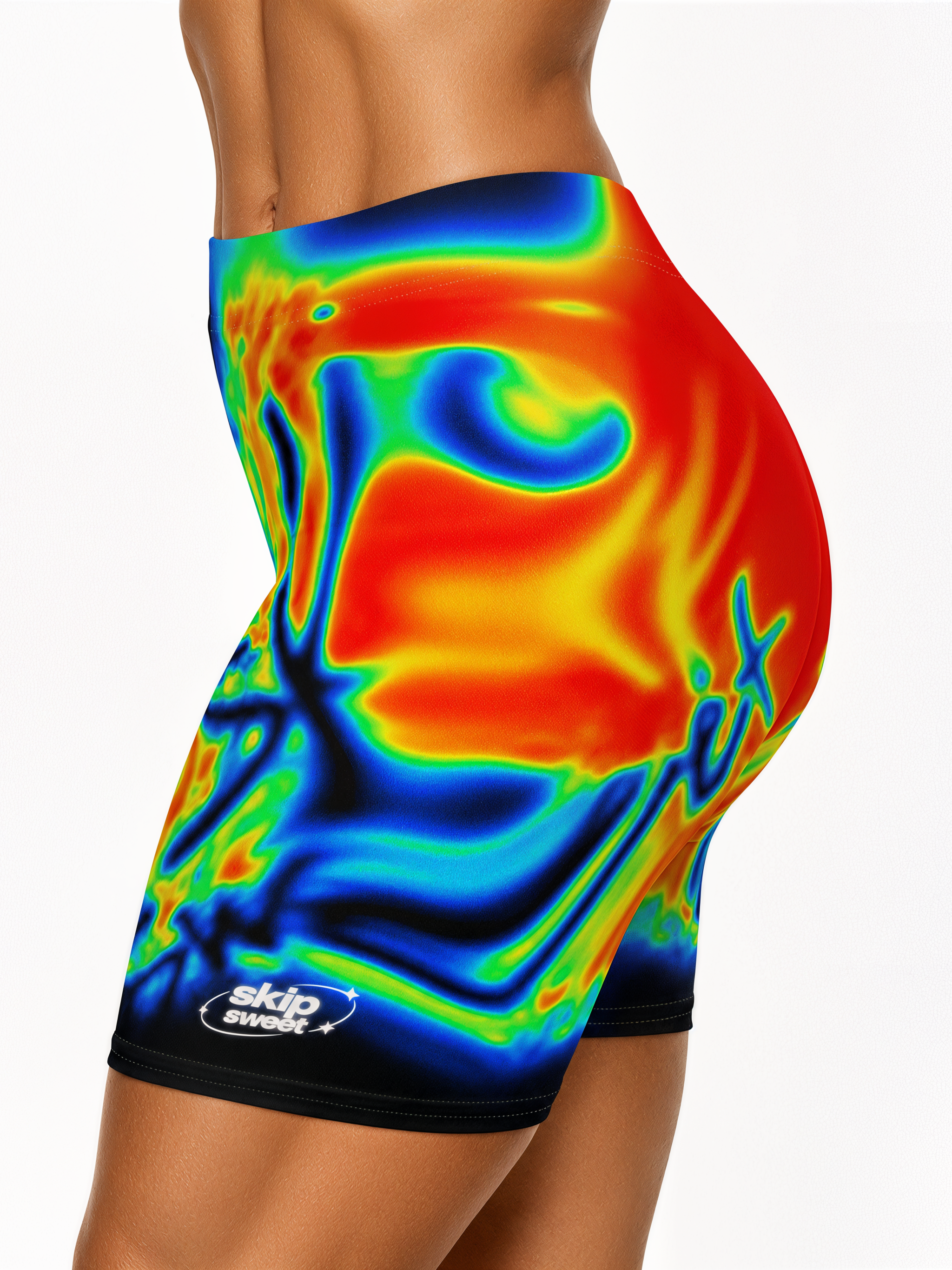 THERMAL SHORT BIKER SHORTS